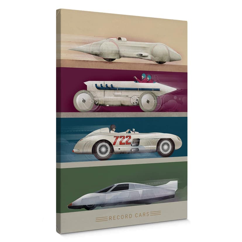 Brun dukbild - Record Cars