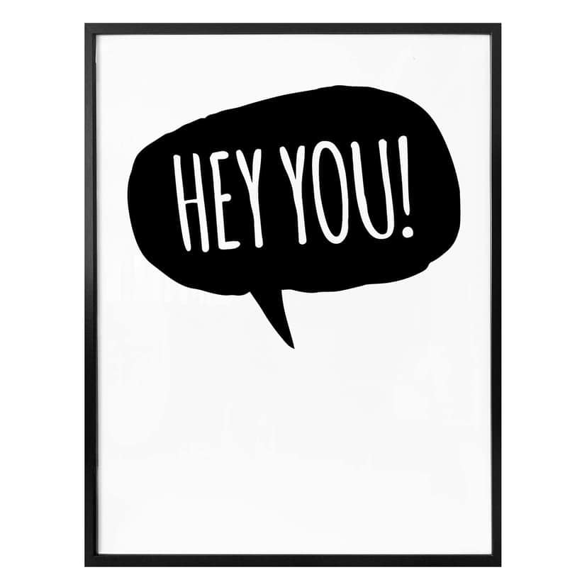 Poster Hej på dig!