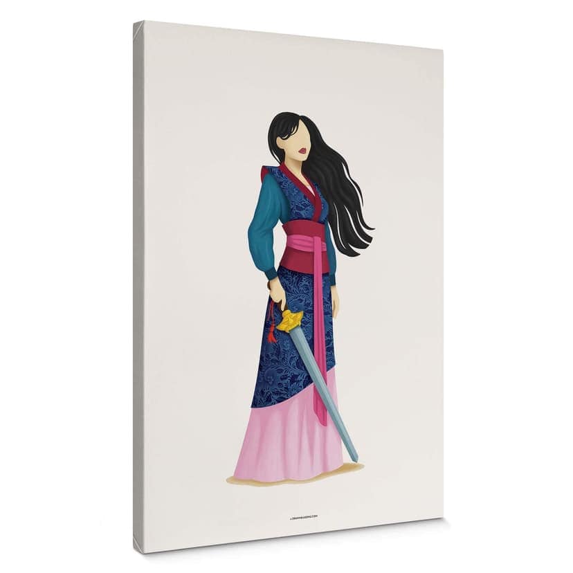 Canvastavla Tohmé - Mulan