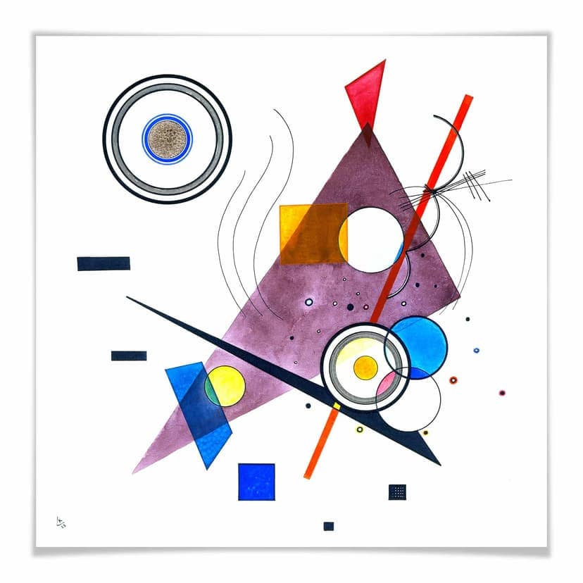 Poster Kandinsky - Komposition II