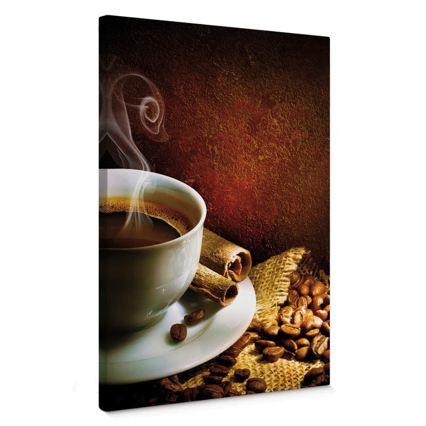 Canvastavla Kaffe 1