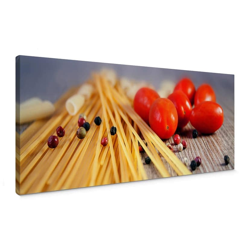 Canvastavla Spaghetti alla mamma