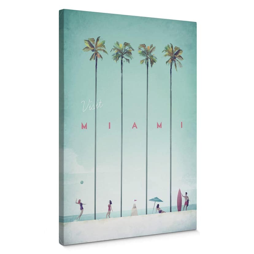 Canvastavla Rivers - Miami