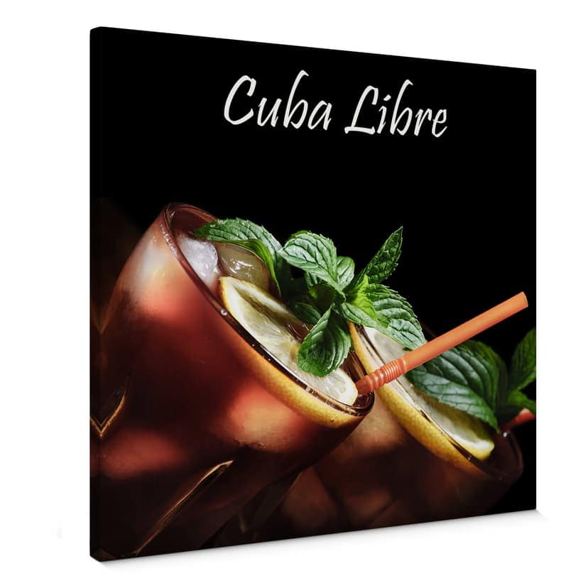 Canvastavla Cuba Libre