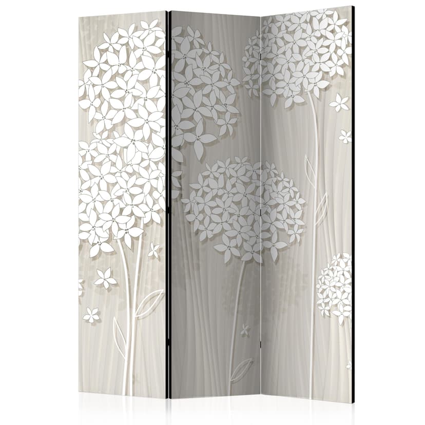 Paravent Raumteiler -  Papier Pusteblumen, 3-teilig