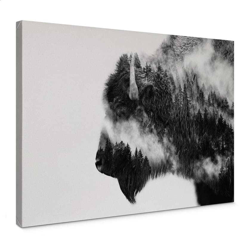 Canvastavla Angyalosi - Bison