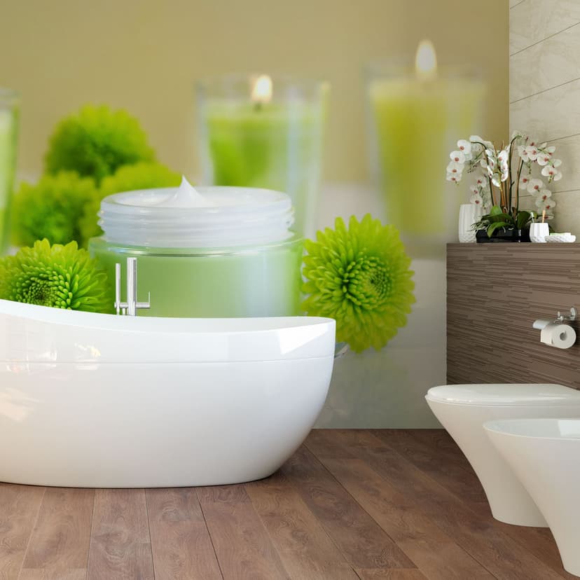 Fototapet Candle Lemon - 384x260 cm