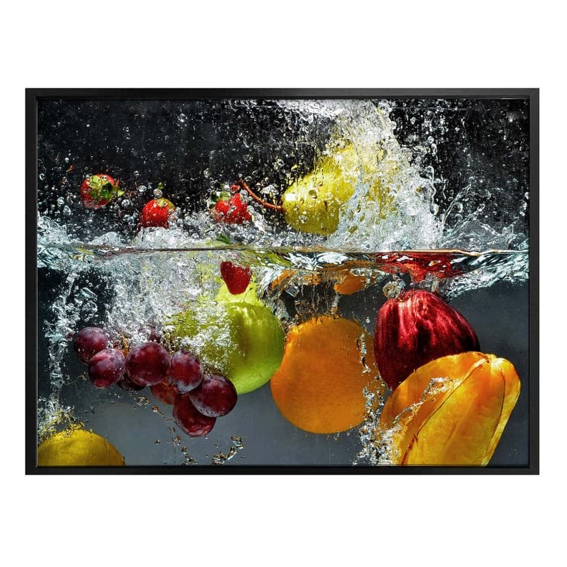 Uppfriskande poster med frukt
