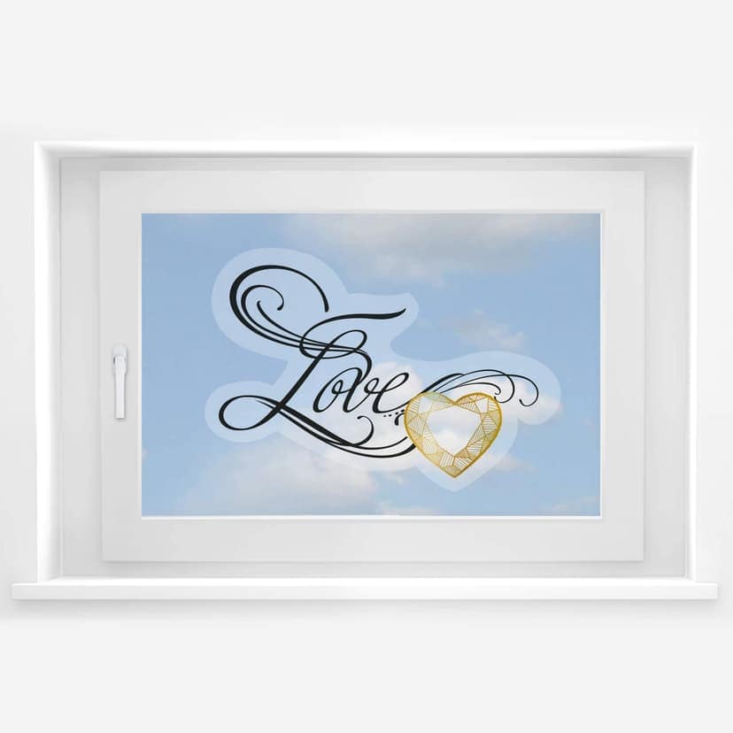 Fönsterbild LA Ink Love