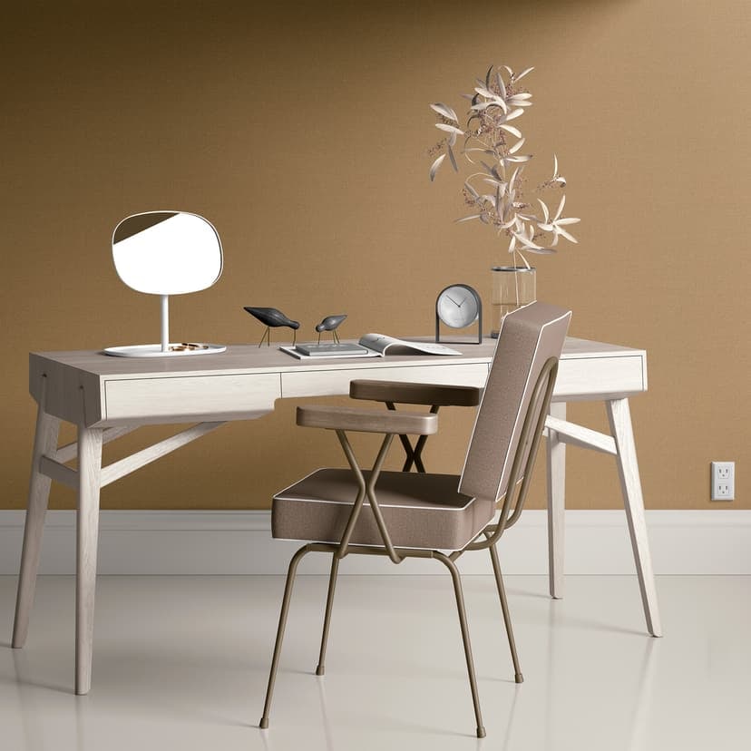 Non-woven tapet WOVEN Elle Decoration 4, guld