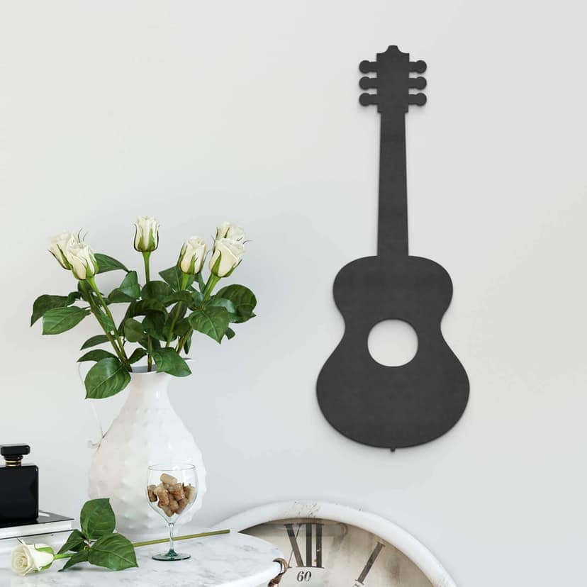 MDF - Väggdekorationer i trä - Gitarr
