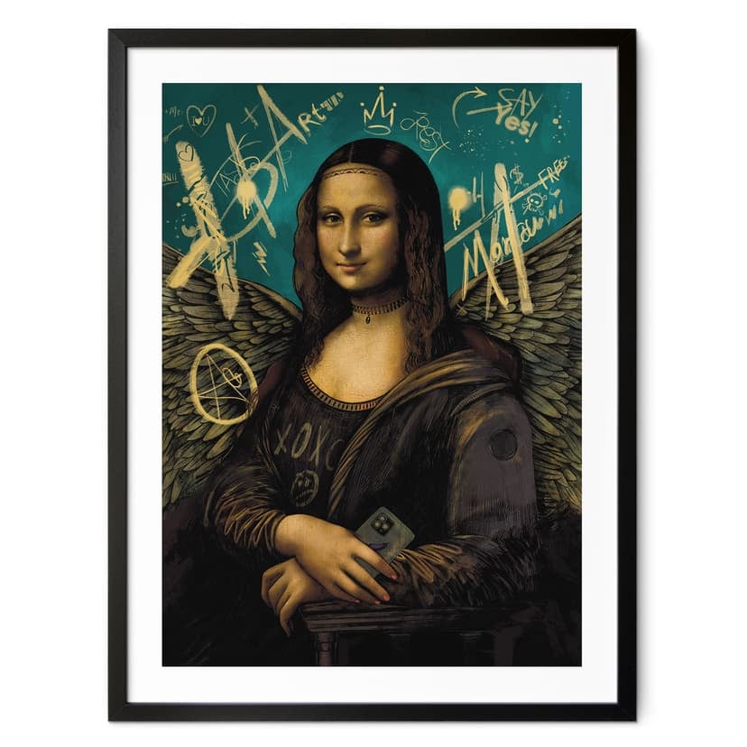 Poster Mona Lisa - modern