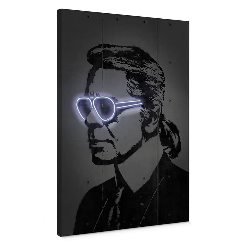 Canvastavla Karl Lagerfeld - Mielu