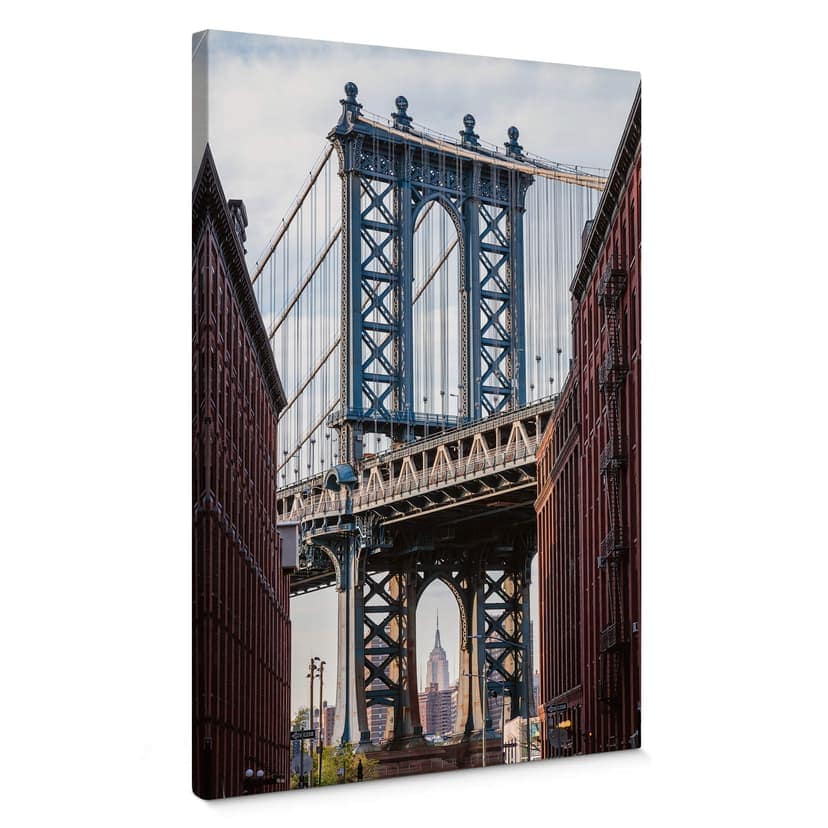 Canvastavla Colombo - Brooklyn Bridge