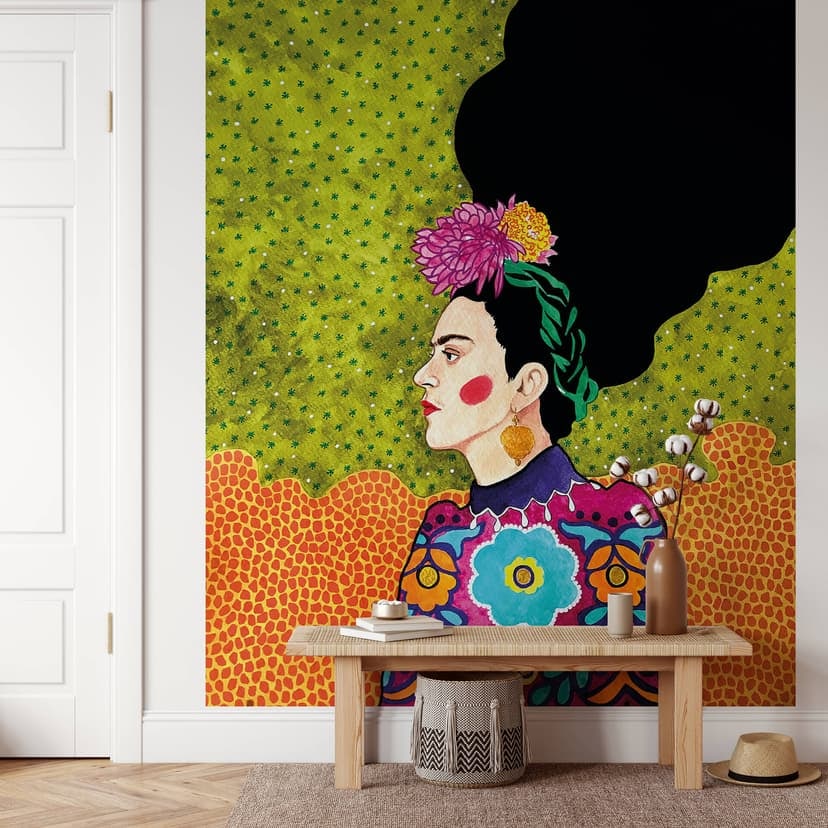 Fototapet Hülya - Frida i porträtt