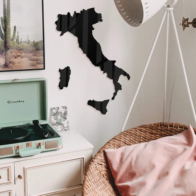 Akryl dekorationskarta Italien