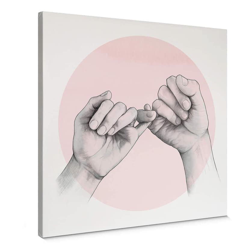 Canvastavla Graves - Pinky svär