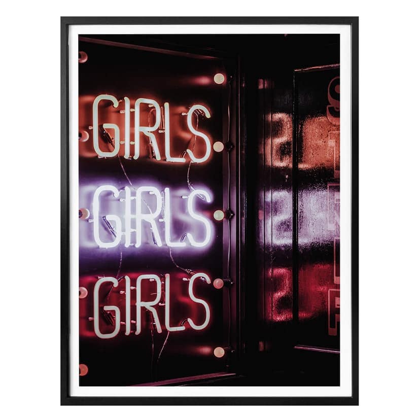 Poster - Flickor Flickor Flickor