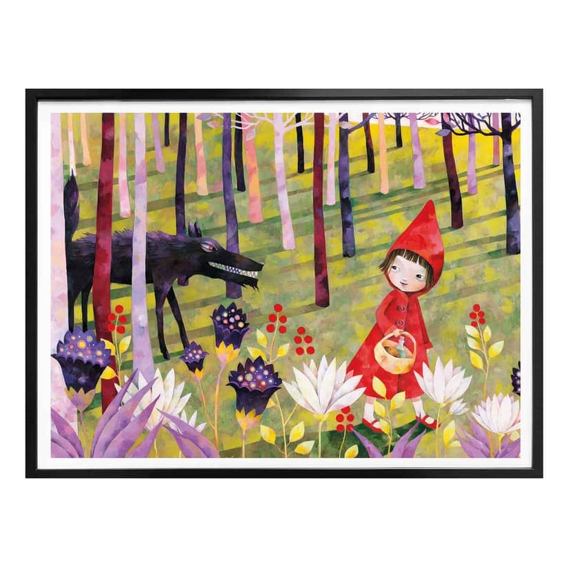 Poster Blanz - Lilla Rödluvan