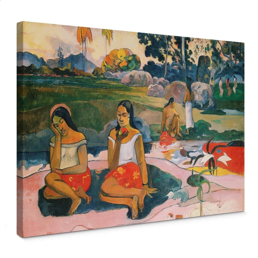 Canvastavla Gauguin - Den underbara våren