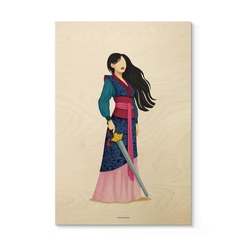 Tohmé Träposter - Mulan
