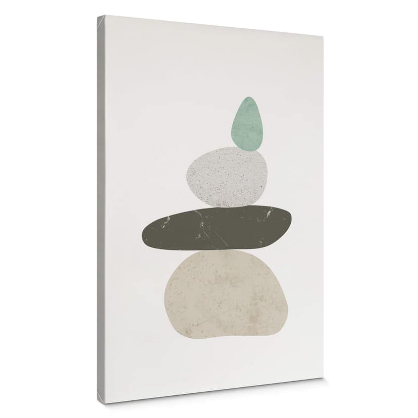 Canvastavla Nouveauprints - Pebbles 3