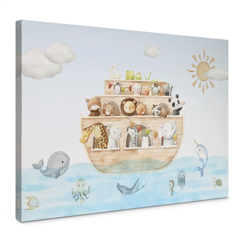 Canvastavla Oliver Robins - Noaks ark