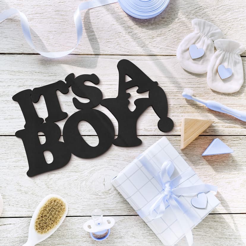 MDF - Väggdekorationer i trä - It's a Boy