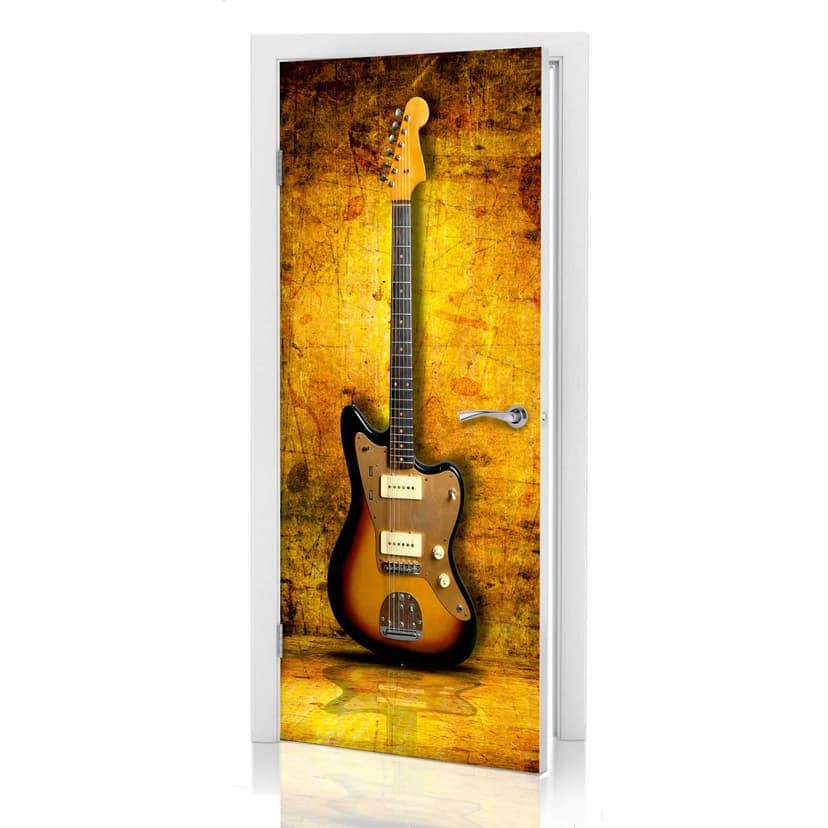 Dörrdesign Rockguitar 91x200 cm
