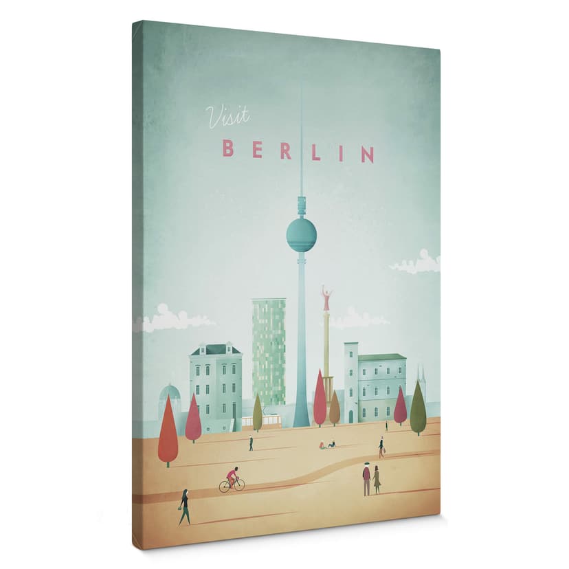 Tavla i canvas Rivers - Berlin