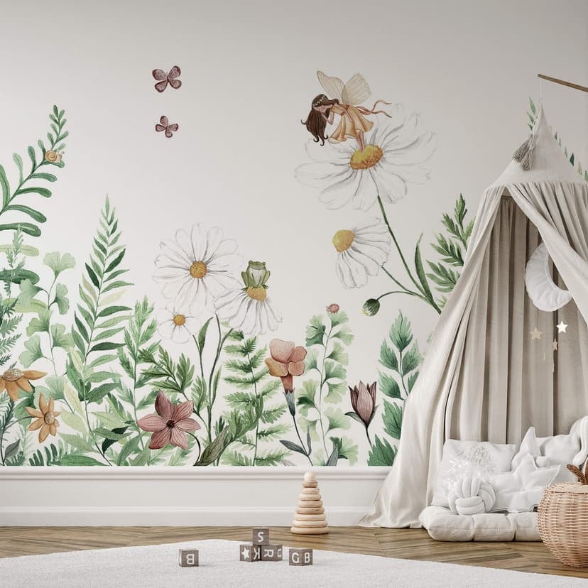 Kikki Belle - Fototapet för älvträdgård