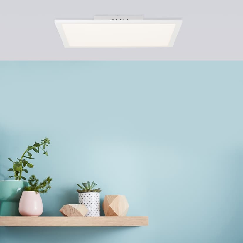 Deckenleuchte Jolien 1 Weiss, 26W, 5 x 39,5 cm, Kunststoff Led-deckenleuchte