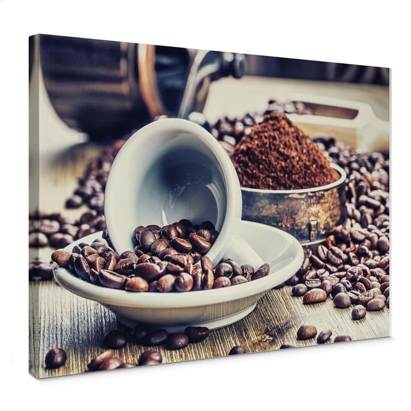 Canvastavla kaffedrömmar