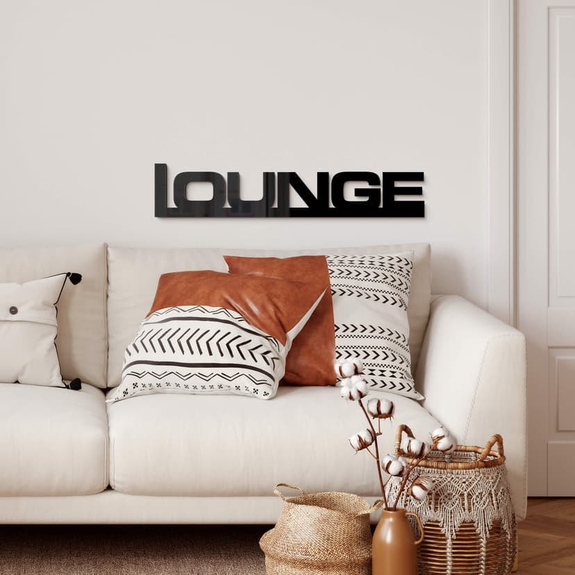 Akrylbokstäver lounge
