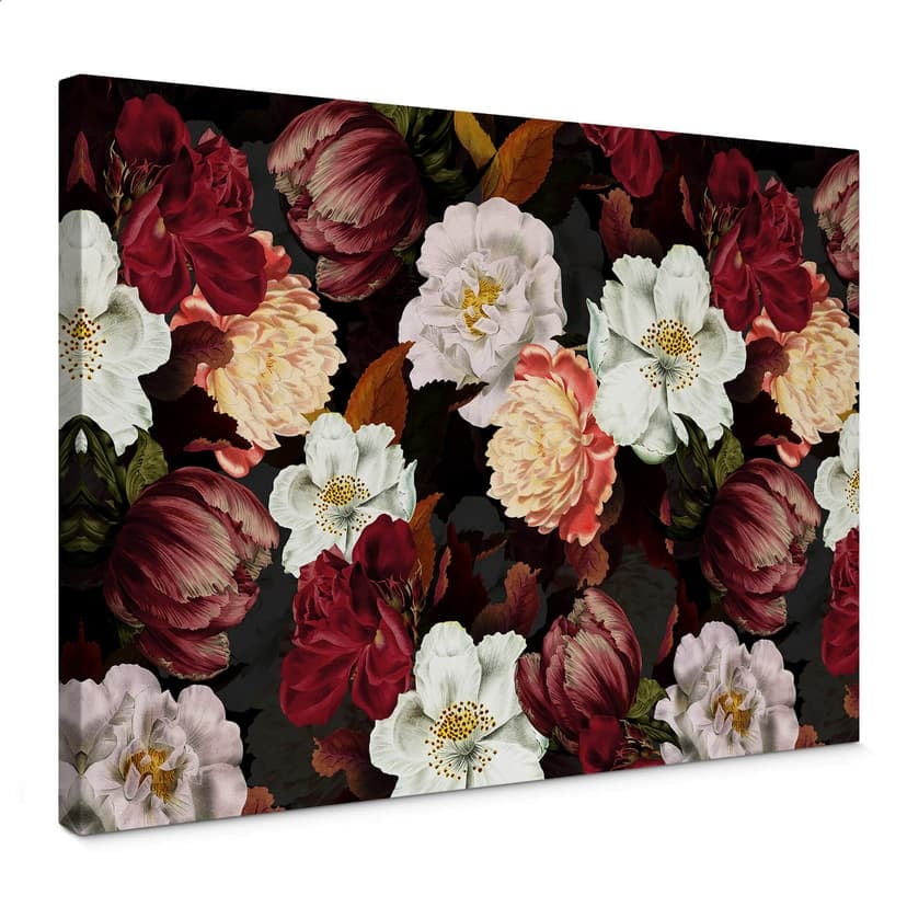 Canvastavla UN Designs - Blomsterarrangemang