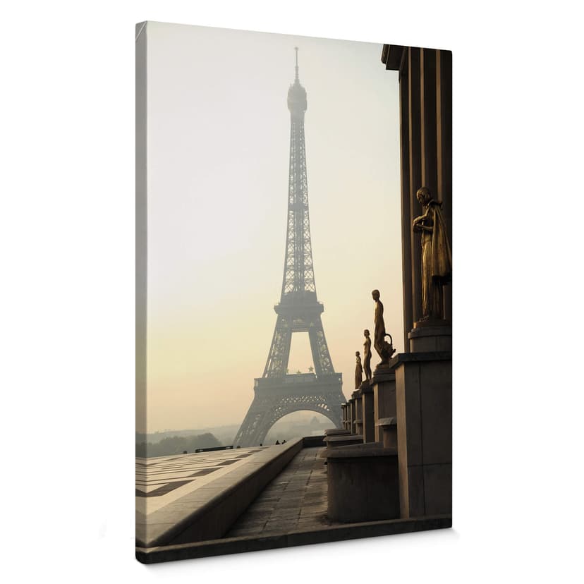 Canvastavla Bonjour Paris