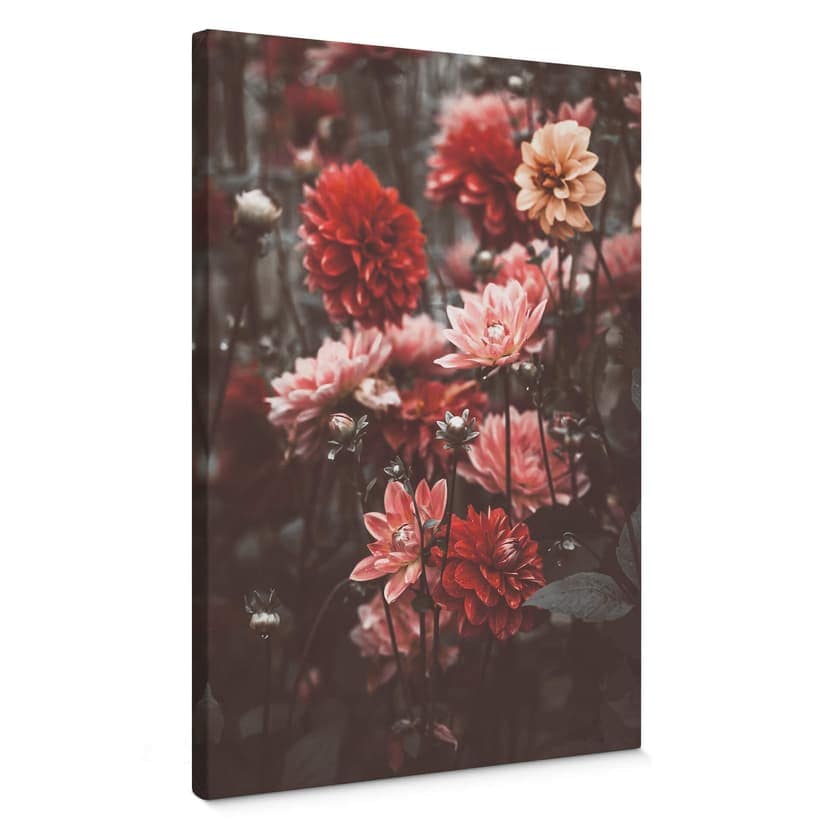 Canvastavla Annie - Sommarblomster
