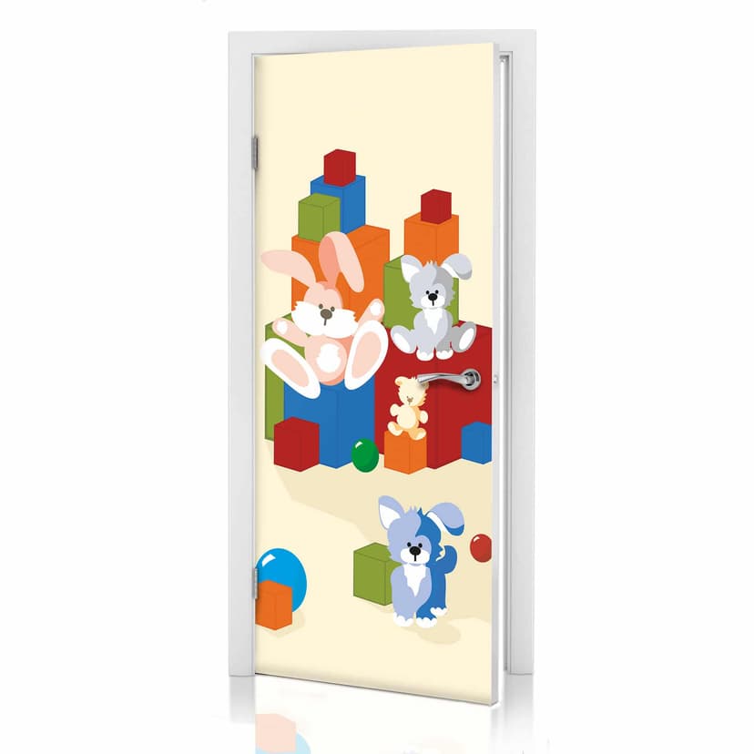Dörr design spelvärld 91x200 cm