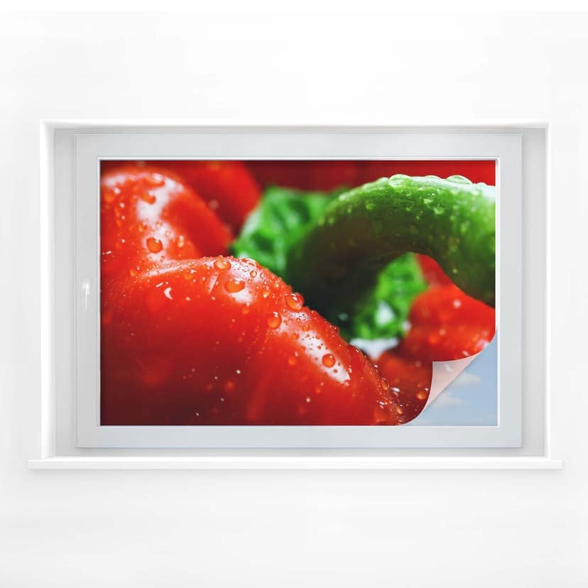 Färsk paprika sekretessfilm