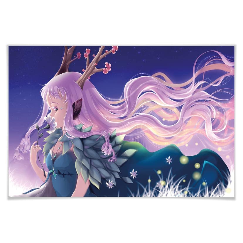 Poster La Doll Blanche - Lumi