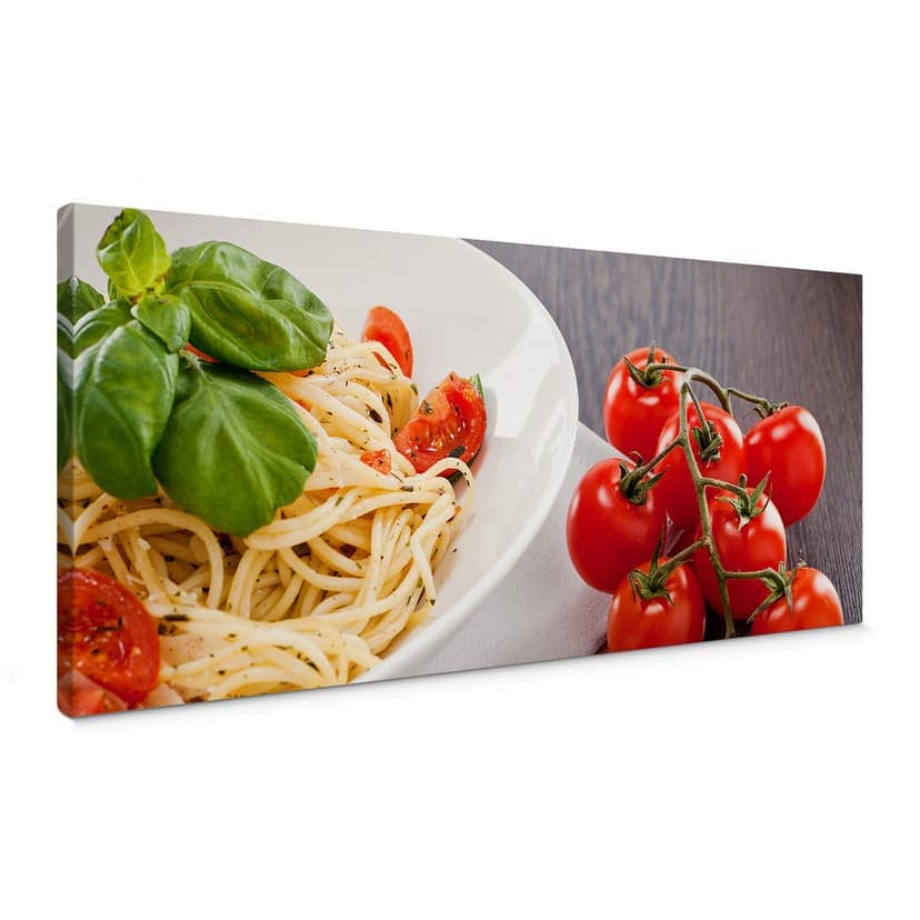 Canvastavla Pasta Italiana - Panorama