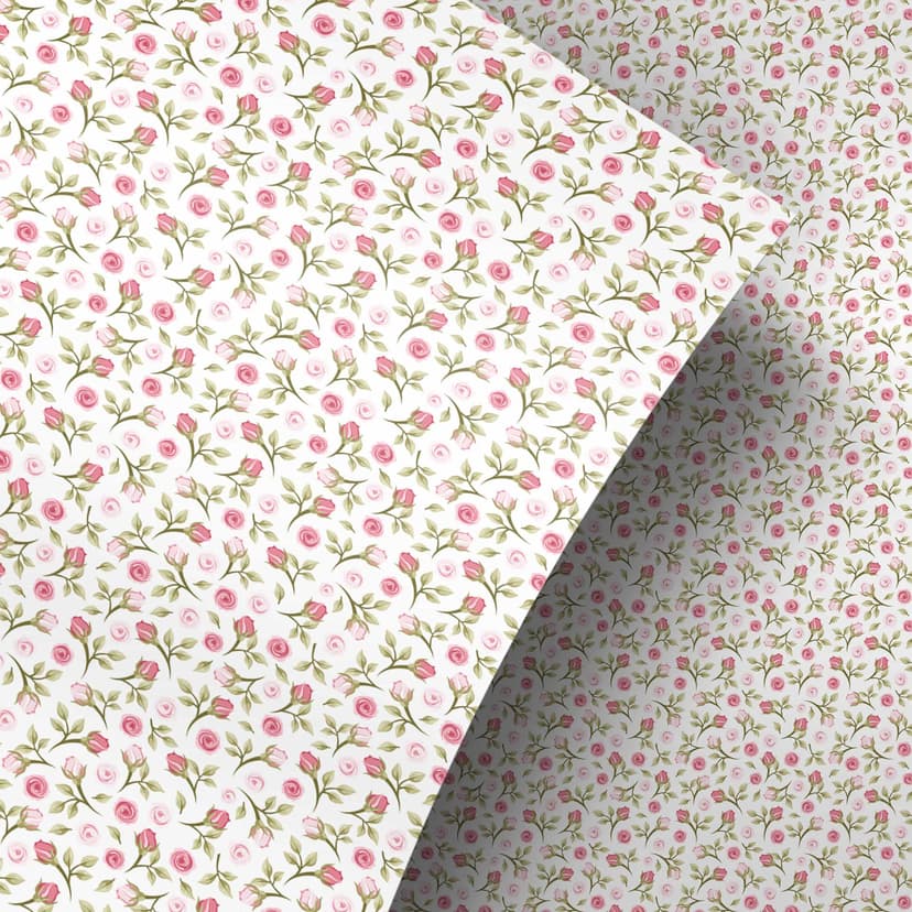 Foliera Möbler, dekorativ folie - avtorkningsbar - rosa rosor02
