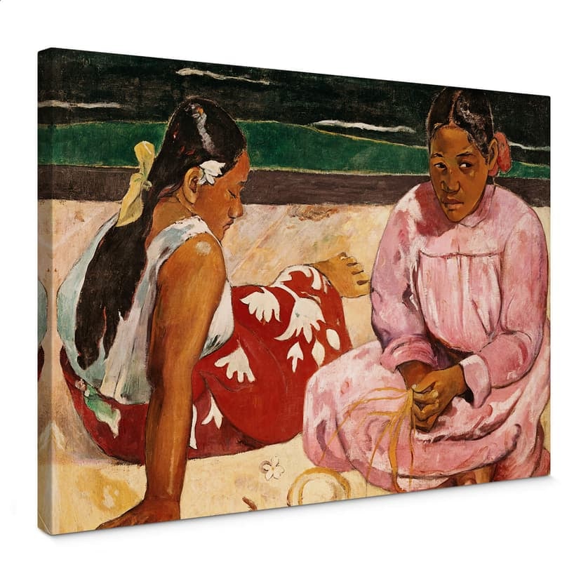 Canvastavla Gauguin - Kvinnor från Tahiti