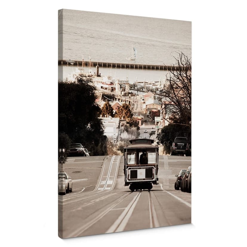 Cable Cars Canvastavla