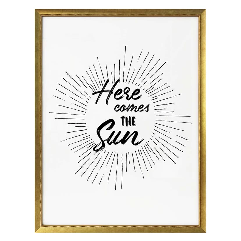 Poster - Här kommer solen