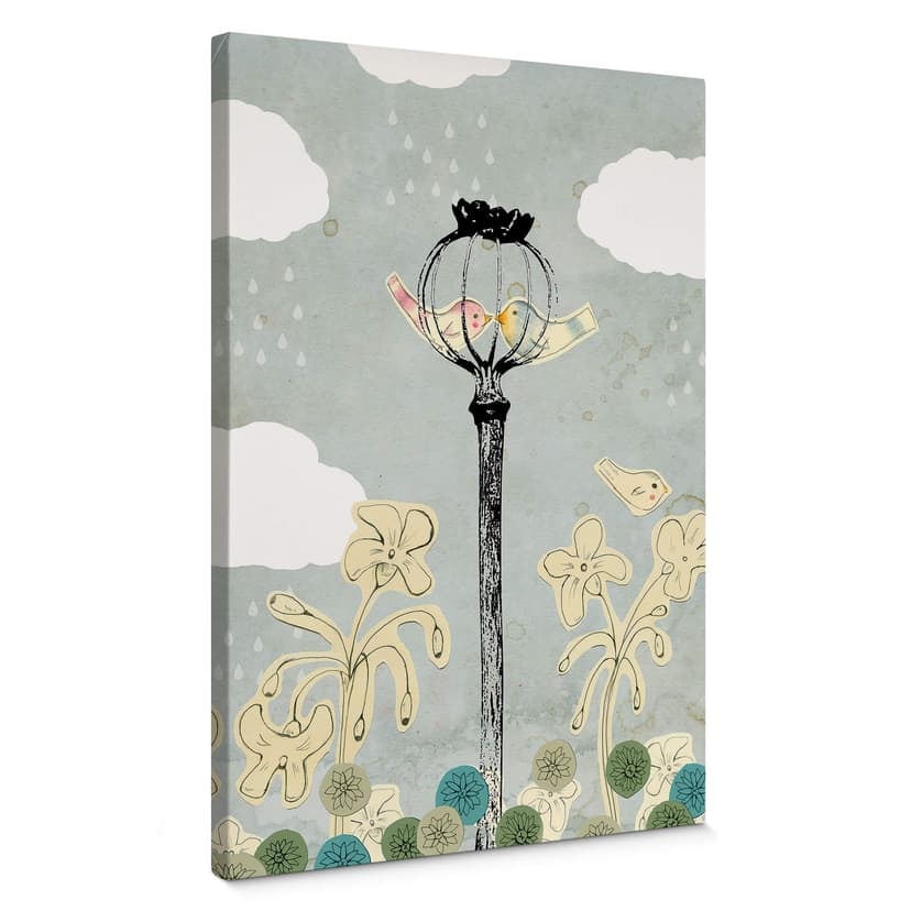 Canvas Loske - Vallmoblomma