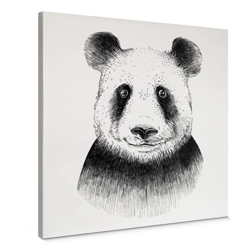 Canvas Kvilis - Pandabjörn