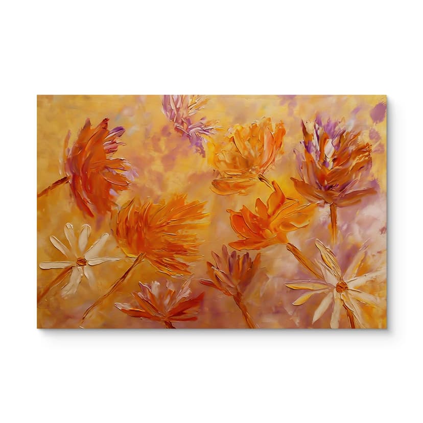 Träposter Gyllene blomma rush - Pomata