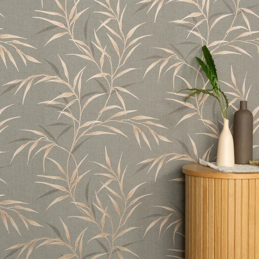 Guido Maria Kretschmer tapet med bladmotiv Yamato Fashion for Walls 5 brun