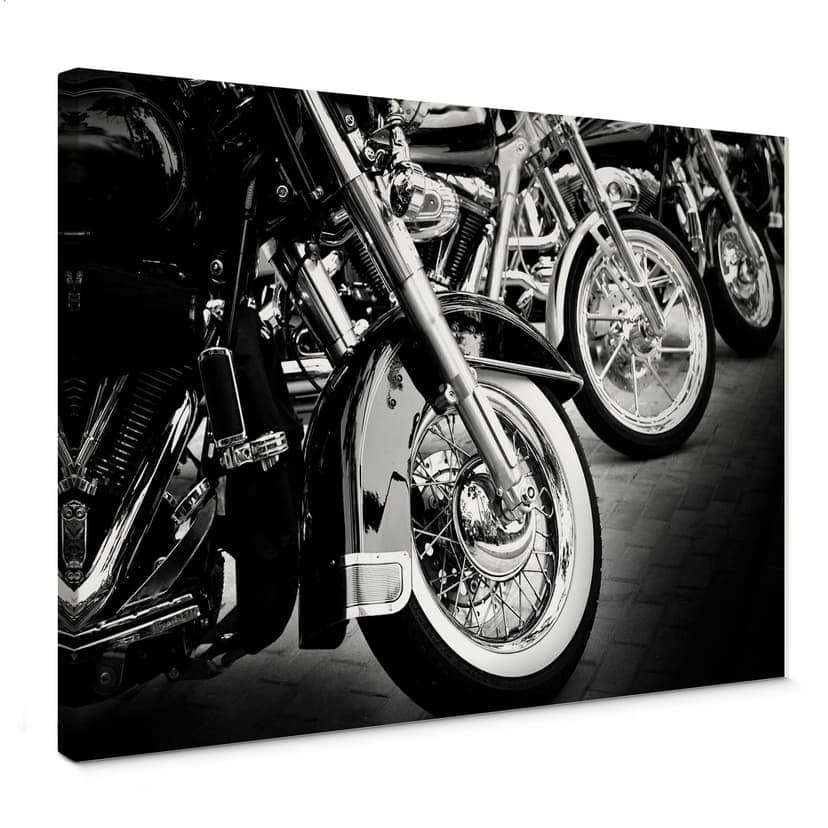 Canvastavla Motorcykelhjul